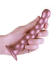 Load image into Gallery viewer, Shots Ouch 6.5" Beaded G-Spot Dildo - Rose Gold
