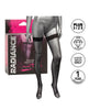Cargue la imagen en el visor de la galería, Radiance Thigh High Stockings - Black Plus Size
