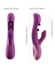 Load image into Gallery viewer, GEM Twin Balls Rabbit Vibrator - Purple
