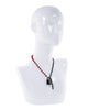 Ladda bilden i Galleri Viewer, Sex &amp; Mischief Ex's &amp; Oh's Crystal Day Collar - Red/Black
