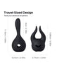 Load image into Gallery viewer, Horns Pomi Wand Attachments Bundle - Black
