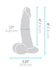 Cargue la imagen en el visor de la galería, b-Vibe Slipskin 8" Curvy - Mocha
