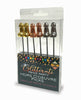Carica l'immagine nel visualizzatore Galleria, Glitterati Penis Hors Doeuvre Picks Set of 6 7 Inch
