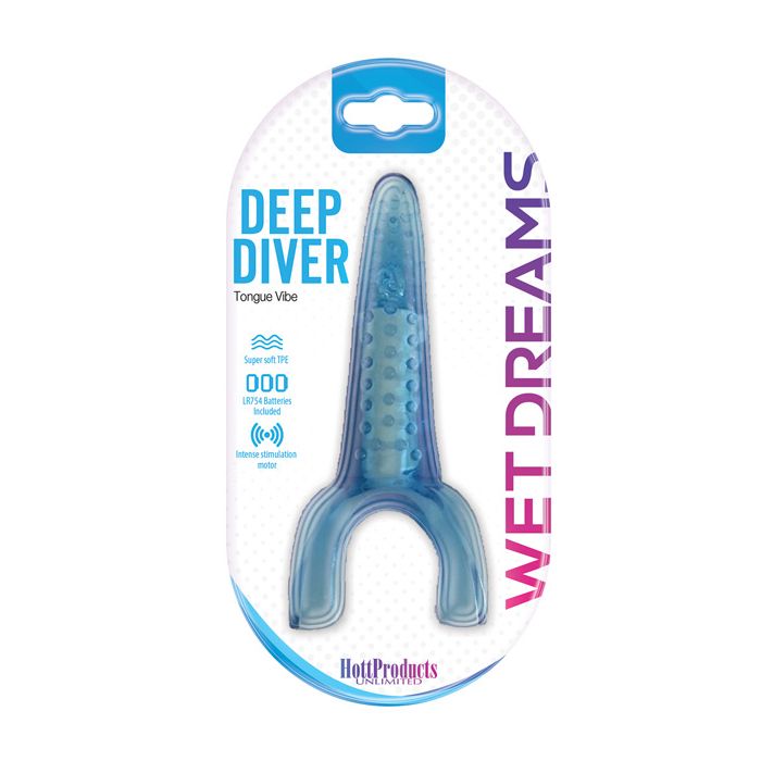 Load image into Gallery viewer, Tongue Star Deep Diver Vibe - Blue

