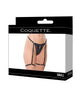 Φόρτωση εικόνας στο πρόγραμμα προβολής Gallery, Lace Thong w/Garters and Bow Detail - Black SM
