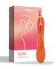 Załaduj obraz do przeglądarki galerii, Terri App Controlled Kinky Finger Tapping Rabbit Vibrator - Orange
