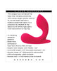 Carregar imagem no visualizador da Galeria, Gender X All About the Bass Curved Stimulator w/Remote Control - Pink
