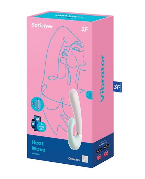 Satisfyer Heat Wave Mint Vibrator G Spot Clitoral Stimulator
