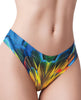 Load image into Gallery viewer, Mememe Paradise Birds Parrot Printed Thong XL
