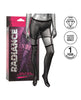 Cargue la imagen en el visor de la galería, Radiance One Piece Garter Skirt w/Thigh Highs - Black O/S
