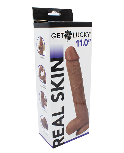 Get Lucky 11" Real Skin-serie - Ljusbrun