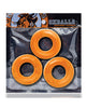 Załaduj obraz do przeglądarki galerii, Oxballs Fat Willy 3 Pack Jumbo Cock Rings - Orange
