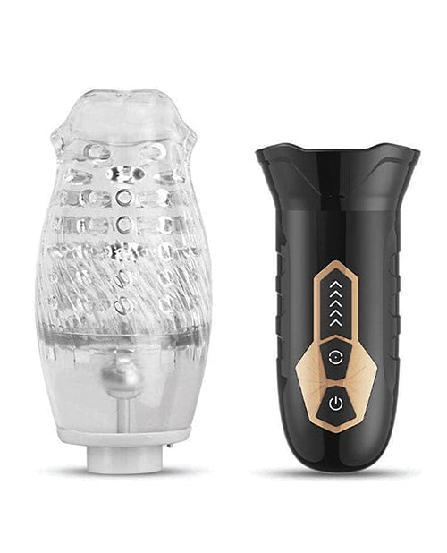 Male Rose Original Gawk Gawk 3000 Rotating Blow Job Masturbator Black