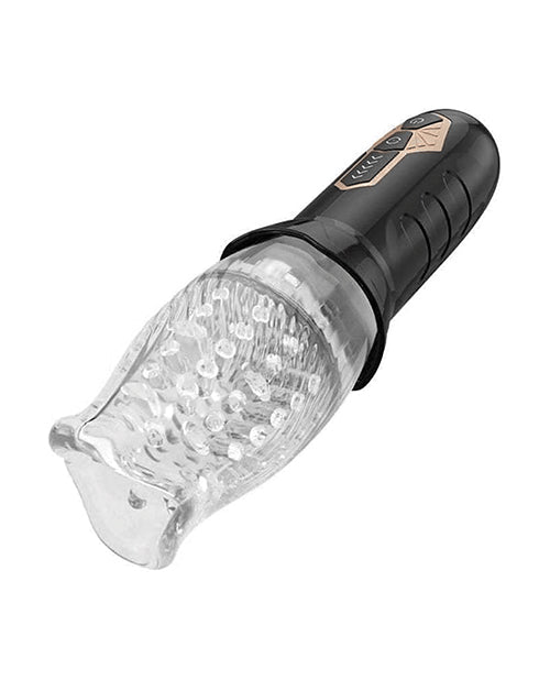 Male Rose Original Gawk Gawk 3000 Rotating Blow Job Masturbator Black