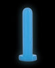 Load image into Gallery viewer, Firefly Thrill Glow in the Dark Dildo - Small - Blue
