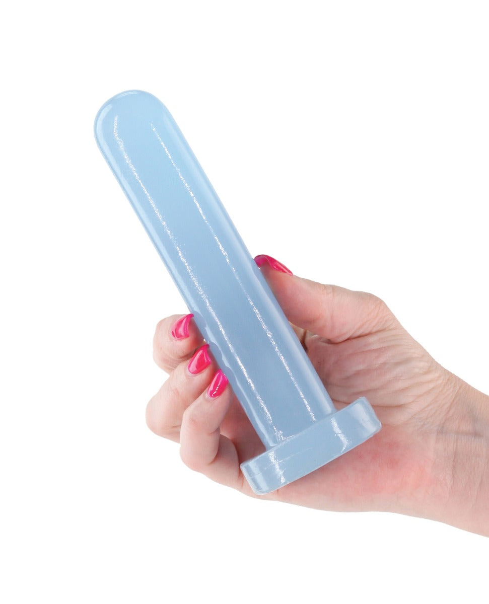 Firefly Thrill Glow in the Dark Dildo - Small - Blue