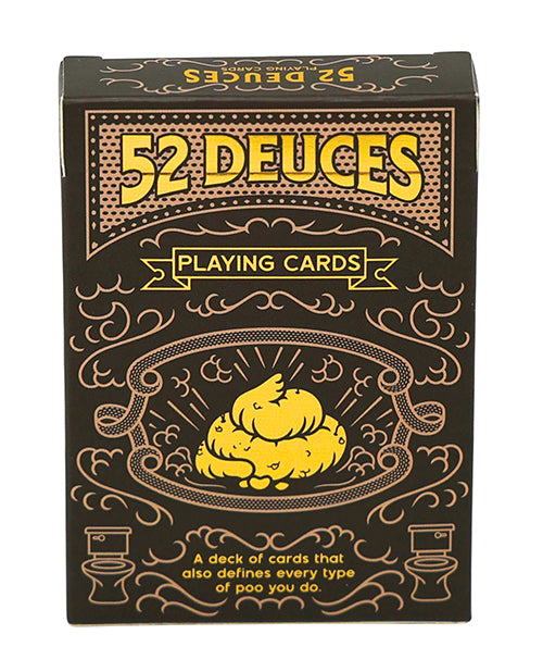 52 Deuces Poop Themed Playing Cards