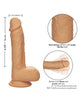 Bild in den Galerie-Viewer laden, Studs Dual Density Silicone 6.25" Dildo - Ivory

