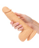 Bild in den Galerie-Viewer laden, Studs Dual Density Silicone 6.25" Dildo - Ivory
