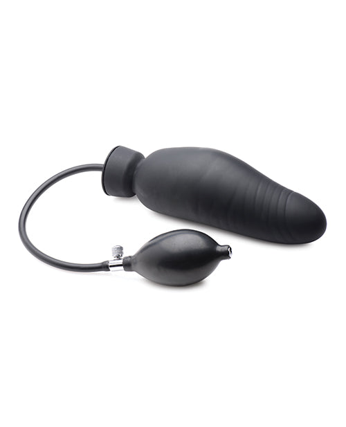 Master Series Dick Spand Inflatable Silicone Dildo With Pump