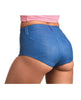 Bild in den Galerie-Viewer laden, Strap U Booty Shorts 6" Silicone Dildo Strap-On Harness - Large
