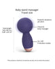 Load image into Gallery viewer, Love to Love Itsy Bitsy Mini Wand - Midnight Indigo
