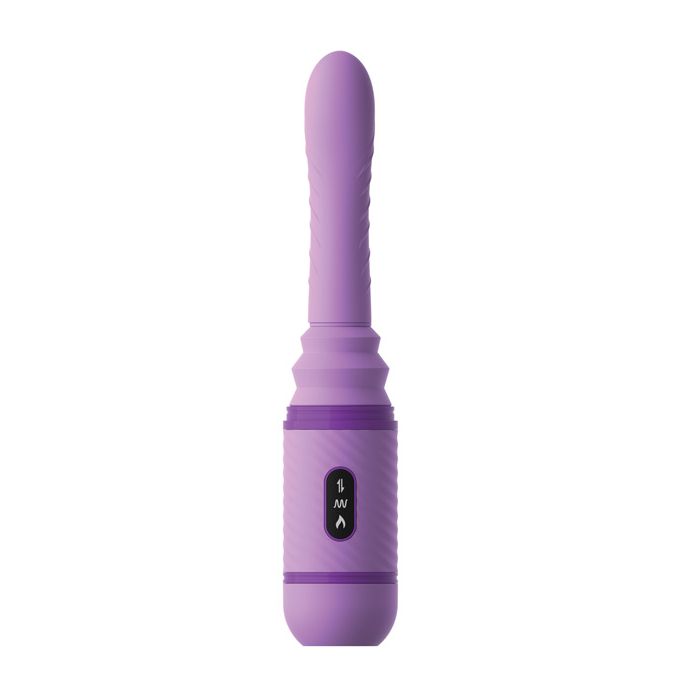 Fantasy For Her Love Thrust Her Purple Vibrator For Ultimate Pleasure