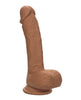 Afbeelding laden in Galerijviewer, Studs Dual Density Silicone 6.25" Dildo - Brown
