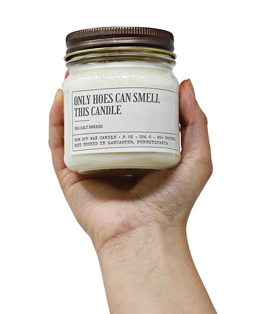 Only Hoes Can Smell This Candle - Funny Candle 8 oz Soy Wax