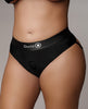 Load image into Gallery viewer, Shots Ouch Vibrating Strap On Thong w/Removable Rear Straps - Black XL/XXL
