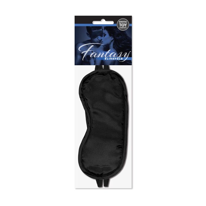 Seksilelujen yritys Satin Fantasy silmälappu - Musta