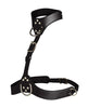 Load image into Gallery viewer, Vixen Black Chest Harness With Adjustable Vegan Leather Collar
