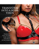 Load image into Gallery viewer, Vixen Black Chest Harness With Adjustable Vegan Leather Collar
