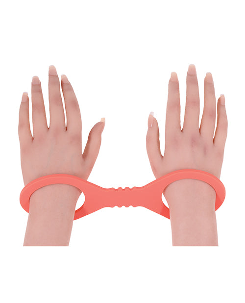 Sex And Mischief Peaches N CreaMe Small Silicone Cuffs
