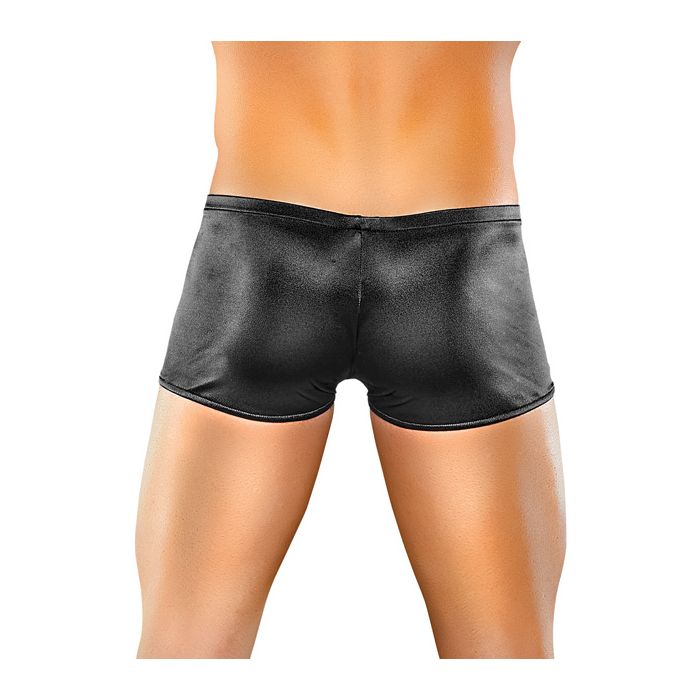 Male Power Satin Lycra Boxer Underwear Black Small Premium