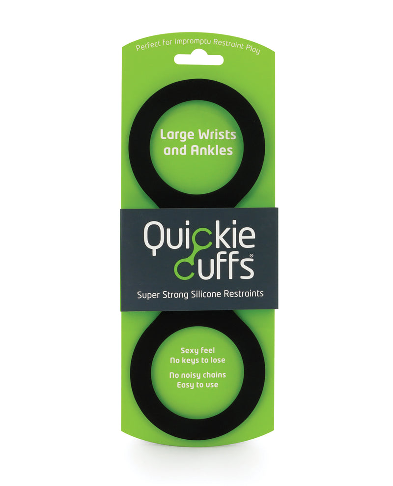 Load image into Gallery viewer, Quickie Cuffs Large - Black
