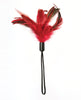 Carica l'immagine nel visualizzatore Galleria, Mini frustino Pleasure Feather Rose con piume di gallo per preliminari sensuali giocattolo per adulti
