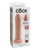 Load image into Gallery viewer, King Cock 7&quot; Uncut Dildo - Flesh
