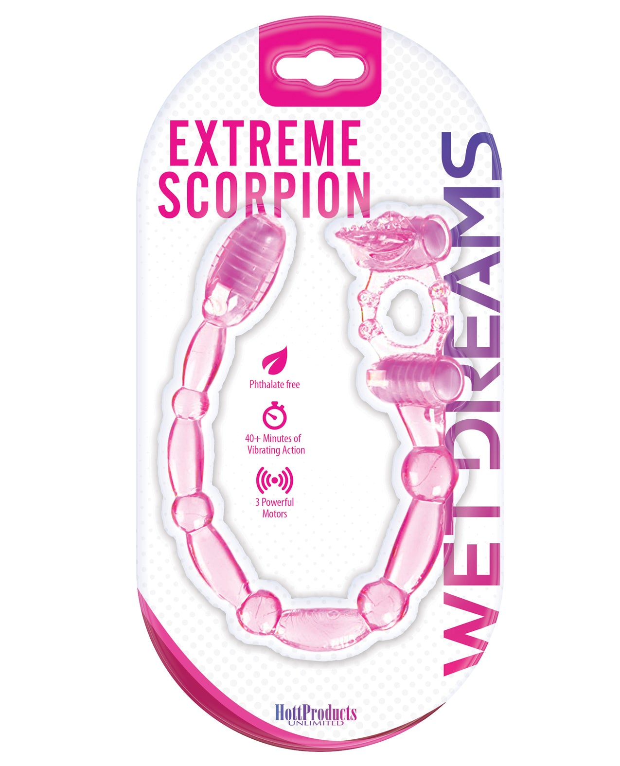 Wet Dreams Extreme Scorpion - Pink