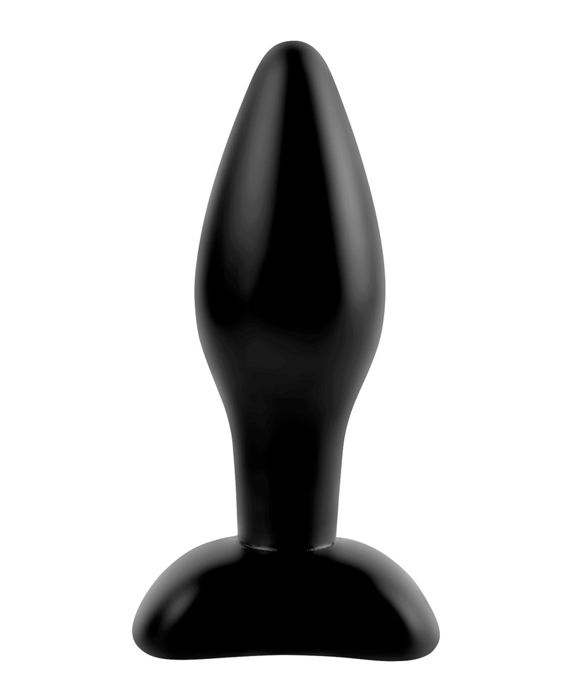 Load image into Gallery viewer, Anal Fantasy Collection Small Silicone Plug - Black
