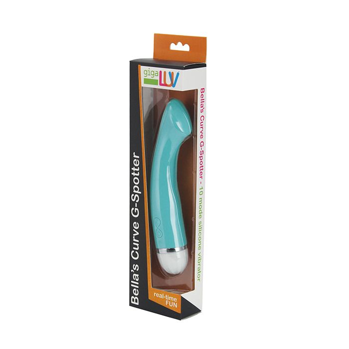 GigaLuv Bella's Curve G Spotter - Tiffany Blue