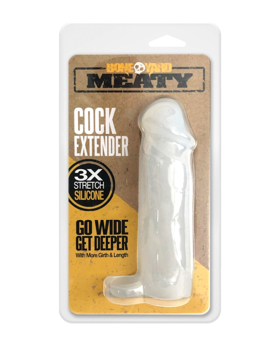 Boneyard The Man Sizer 3X Stretch Silicone Extender Clear