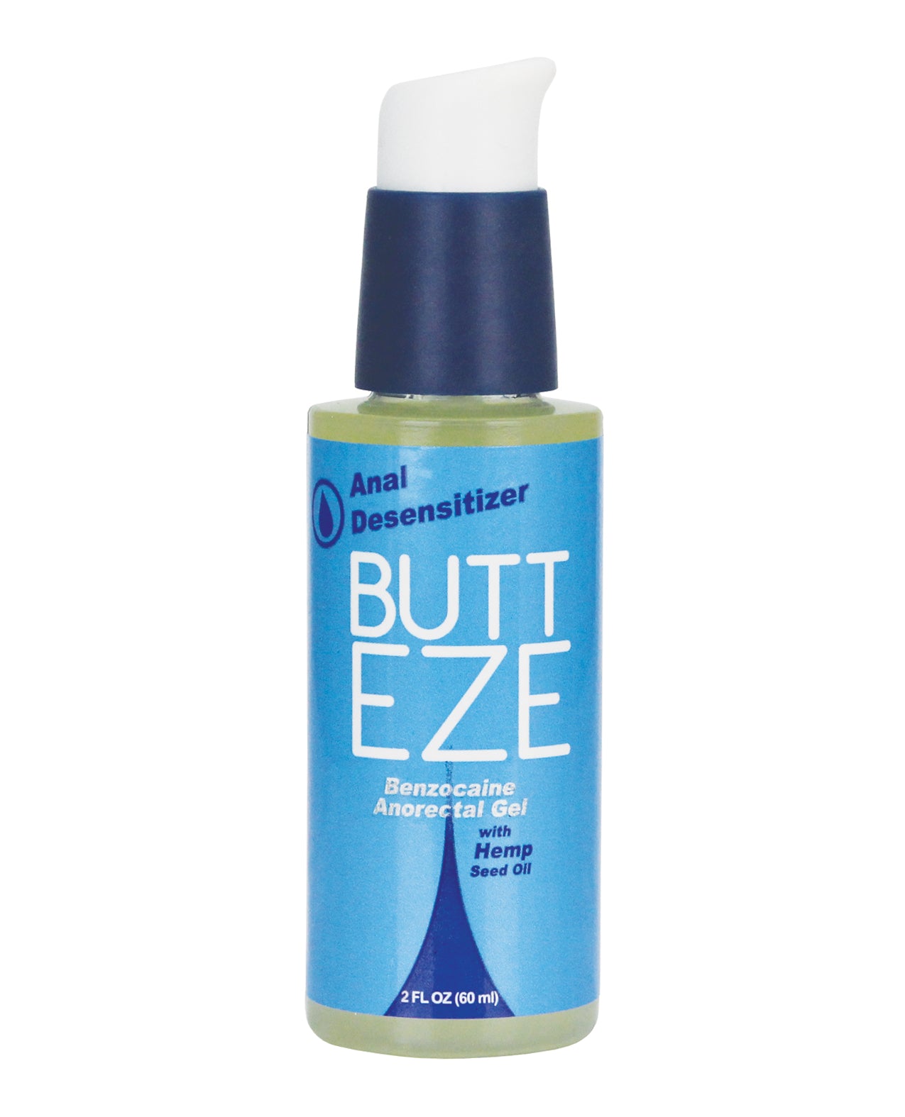 Lubrificante Dessensibilizante Butt Eze com Óleo de Semente de Cânhamo - 2 oz
