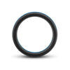 Load image into Gallery viewer, Blush Performance Silicone Go Pro Cock Ring Black Blue Hypoallergenic Comfort

