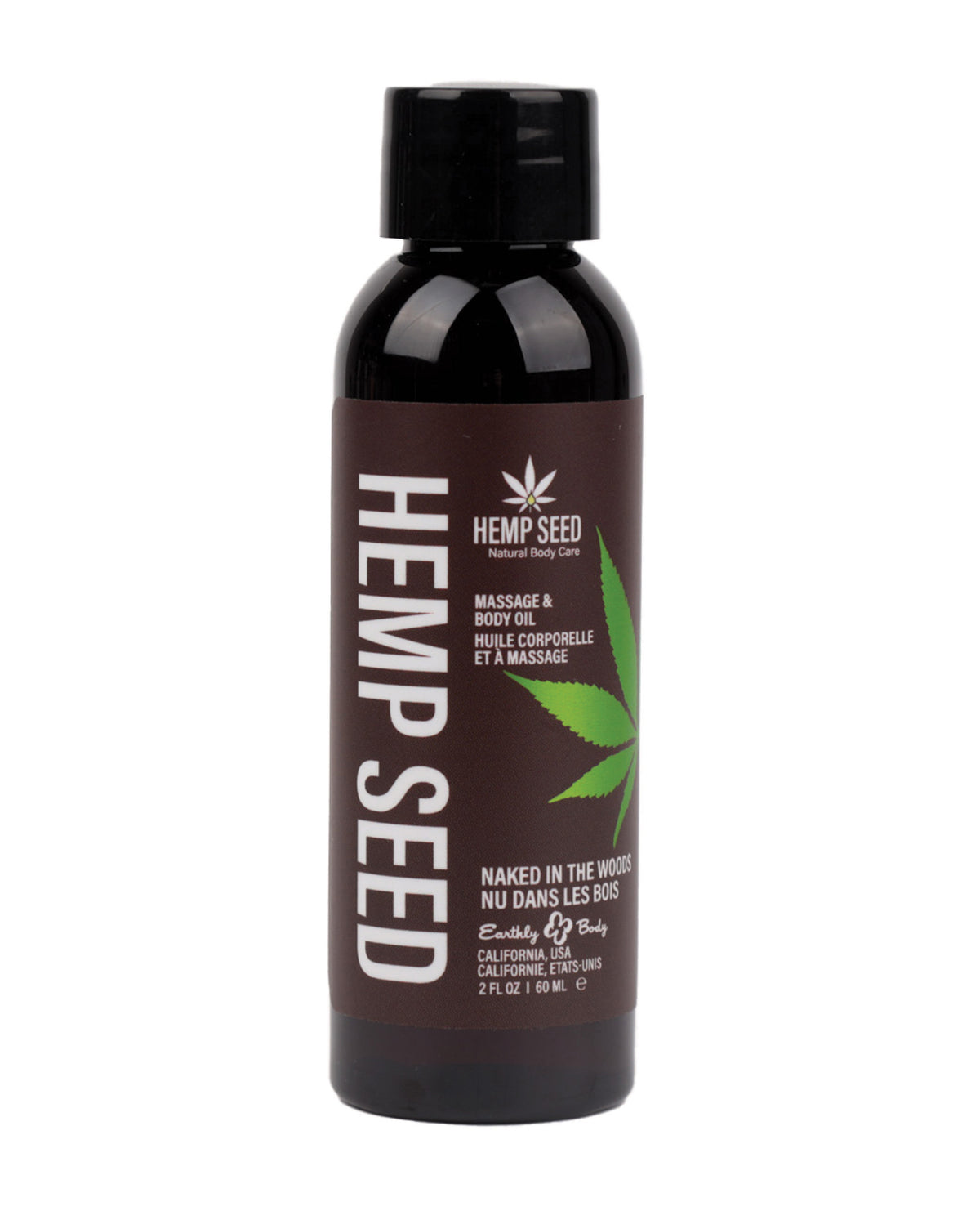 Olio da Massaggio e per il Corpo Earthly Body - 2 oz Naked in the Woods