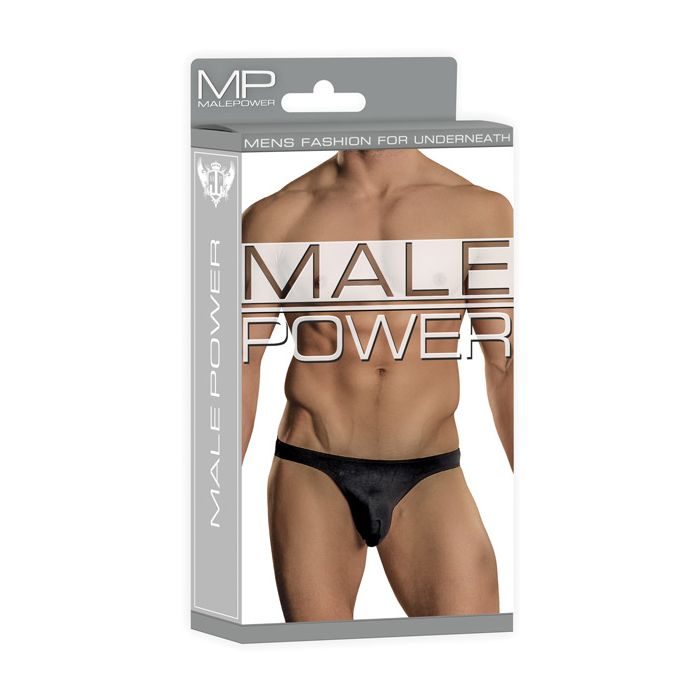 Male Power Bong Thong Black L/XL