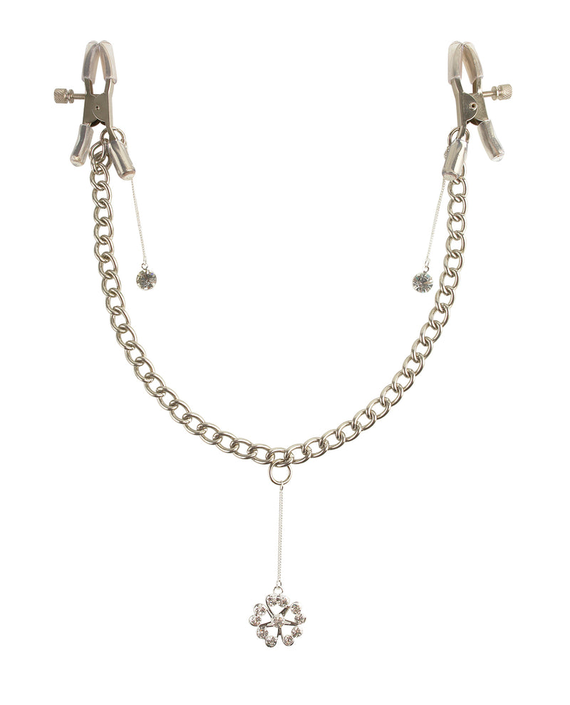 Charger l&#39;image dans la visionneuse de la galerie, Fetish Fantasy Series Crystal Nipple Clamps
