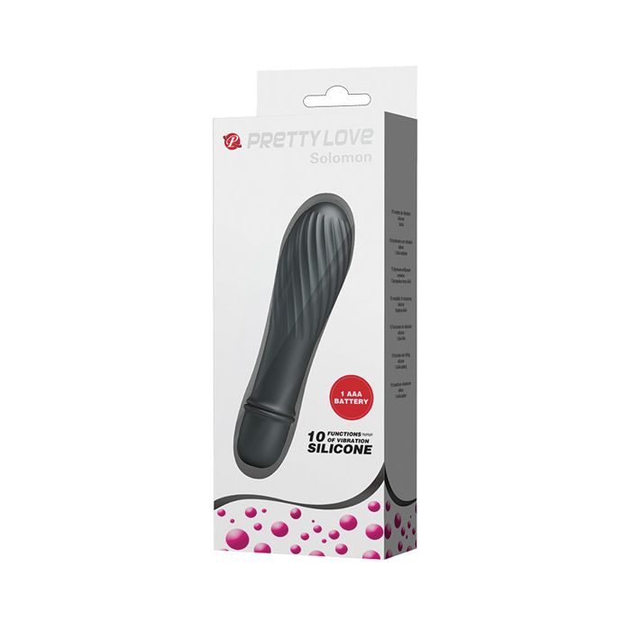Pretty Love Solomon Brawny G-Spot Vibrator - Black