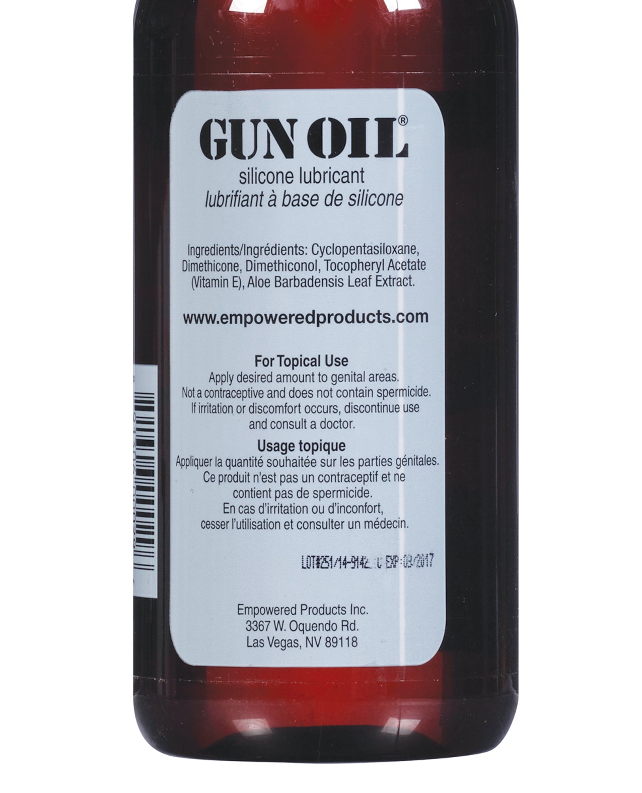 Gun Oil - 16 oz
