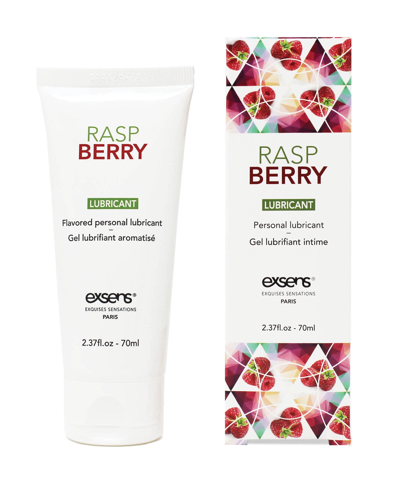 Exsens Of Paris Flavored Raspberry Water Based Lubricant